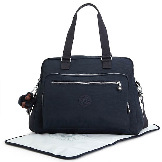 Alanna Diaper Bag,True Blue,large