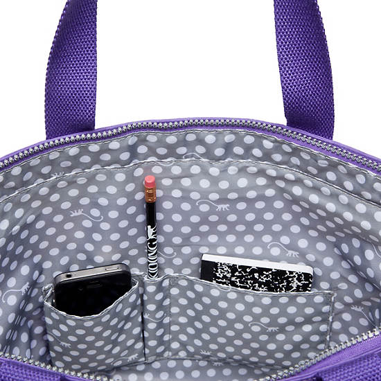 TABBY COATED TOTE BAG,Sunshine Happy,large