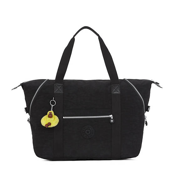 Art M Tote Bag,Black,large