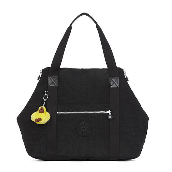 Art M Tote Bag,Black,large