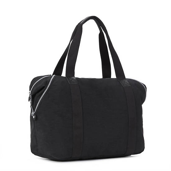 Art M Tote Bag,Black,large