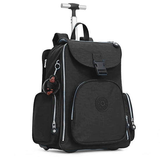 Alcatraz II Rolling Laptop Backpack,Black,large