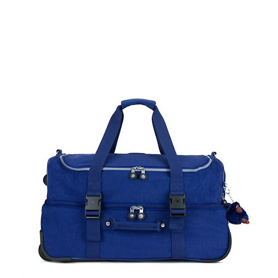 Teagan Small Wheeled Duffel,Ink Blue,large