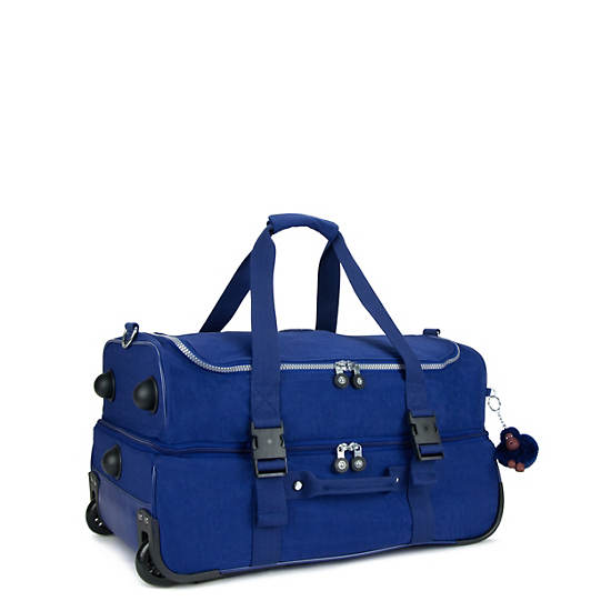 Teagan Small Wheeled Duffel,Ink Blue,large