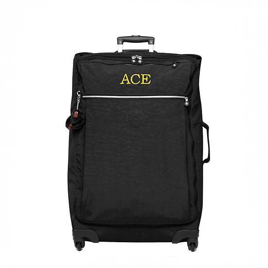Darcey Large Rolling Luggage,Black,large