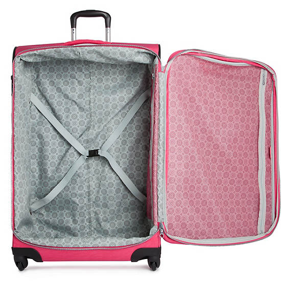 Florida Lite Large Expandable Luggage,Black,large