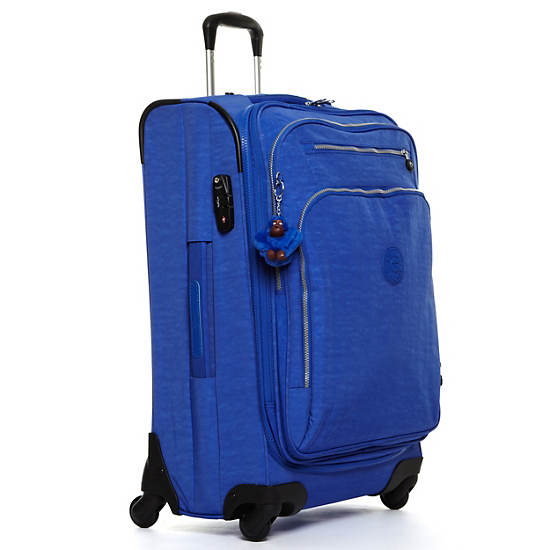 New Mexico Lite Medium Expandable Luggage,Glacier Blue,large