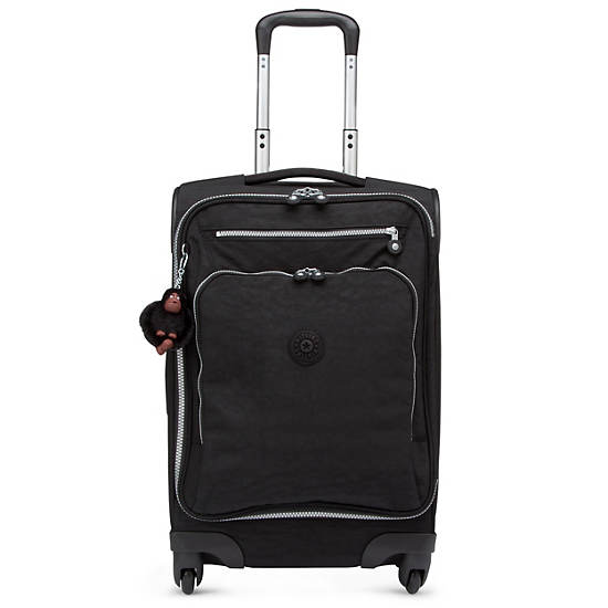 New York Lite Carry-On Rolling Luggage,Black,large