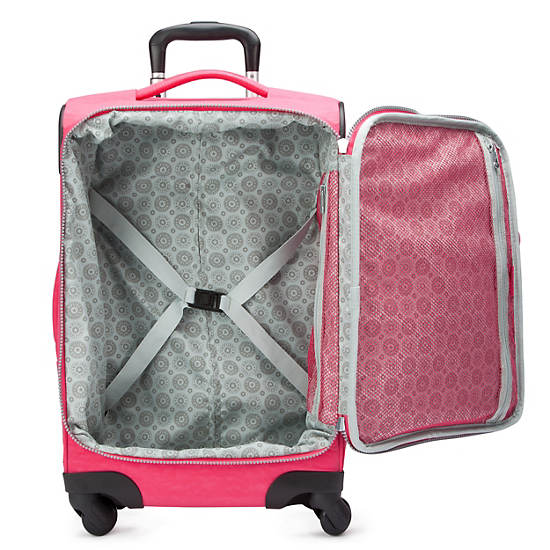 New York Lite Carry-On Rolling Luggage,Black,large