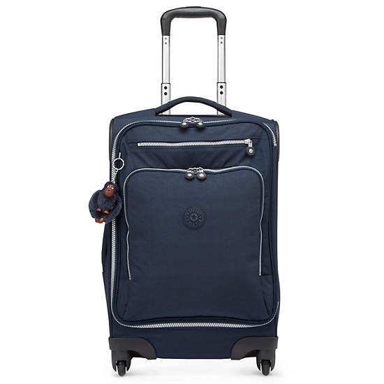 New York Lite Carry-On Rolling Luggage,True Blue,large