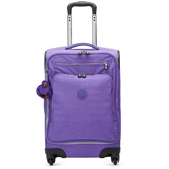 New York Lite Carry-On Rolling Luggage,Vivid Purple,large
