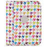 Ginny Printed Binder Cover,Houndstooth Multi,small