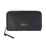 Alvis Leather Wallet,Black,small