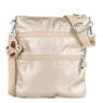 Rizzi Metallic Convertible Mini Bag,Sparkly Gold,small