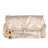 Rizzi Metallic Convertible Mini Bag,Sparkly Gold,small