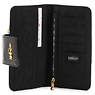 Gaudin Wallet,Black Patent Combo,small