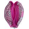 Creativity Large Pouch With Initial,Pink Orchid Multi,small