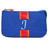 Creativity Large Pouch With Initial,Glacier Blue Multi,small