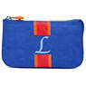Creativity Large Pouch With Initial,Glacier Blue Multi,small