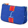 Creativity Large Pouch With Initial,Glacier Blue Multi,small