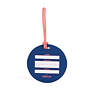 Travel Luggage Tag ,Cool Blue,small
