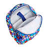 Seoul Large Printed Laptop Backpack,Festive Beauty Blue,small