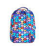 Seoul Large Printed Laptop Backpack,Festive Beauty Blue,small