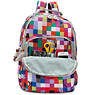Seoul Large Printed Laptop Backpack,K Squared Pink,small