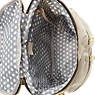 SHACKI PATENT BACKPACK,Black Patent/Linen Combo,small