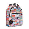 Micah Printed Medium Laptop Backpack,Hello Weekend,small