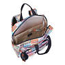 Sharpay Medium Printed Laptop Backpack,Hello Weekend,small