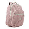 Seoul Large Printed Laptop Backpack,Zest Pink,small