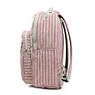 Seoul Large Printed Laptop Backpack,Zest Pink,small