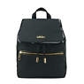 Claudette Small Backpack,Black Crosshatch,small