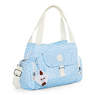Felix Printed Handbag,Chevron Pool Blue,small