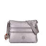 Alvar Crossbody Bag,Metallic Pewter,small