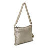 Alvar Crossbody Bag,Metallic Pewter,small