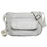 Syro Crossbody Bag,Pearlized Ash Grey,small