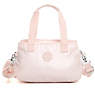 Willow Coated Handbag,Pearlized Sweet Pink,small