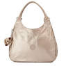Bagsational Metallic Handbag,Toasty Gold,small