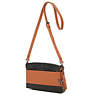 Helena Leather Clutch,Geo Print Mix,small