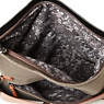 Helena Leather Clutch,Geo Print Mix,small