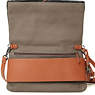 Helena Leather Clutch,Geo Print Mix,small