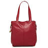 Hermine Leather Tote,Serenity Adventure Combo,small