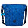 Mimmie Print Tote,Skyler Blu Croc,small