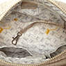 Priska Handbag,Metallic Pewter Croc,small