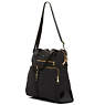 Maddie Handbag,Black Gold Mix,small