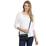 Iani Crossbody Bag,Black Patent Combo,small