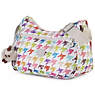 Sara Jane Printed Crossbody Bag,Houndstooth Multi,small