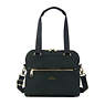 Catelyn Handbag,Black Crosshatch,small